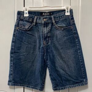 Jean Station Denim Jean Shorts medium wash size 10